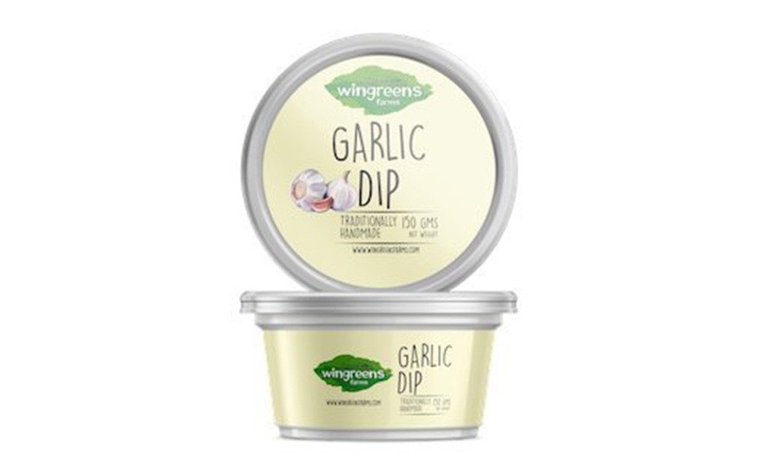 Wingreens Farms Garlic Dip    Cup  150 grams